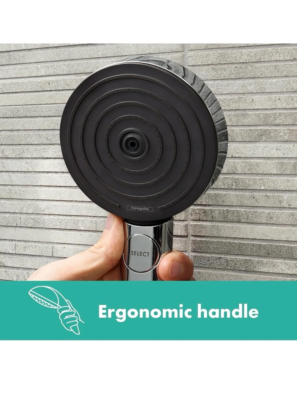 hansgrohe Pulsify 6-inch Handheld Shower Head Set